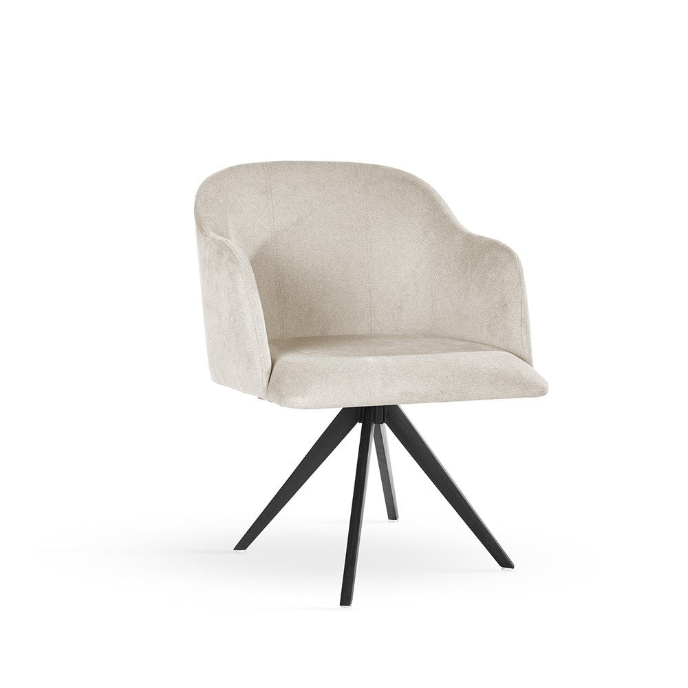 Noble Chair | Rotable With Black Legs