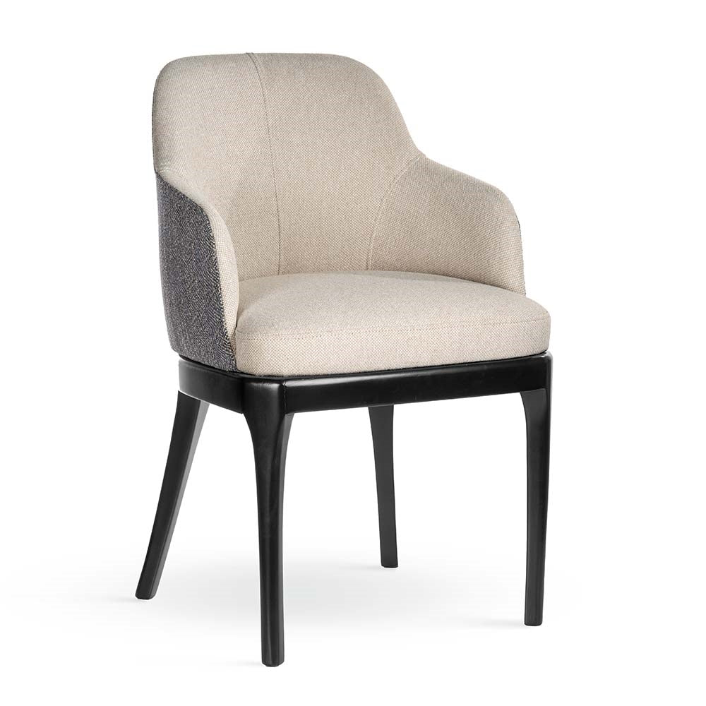 Wolly Chair | With Black Legs