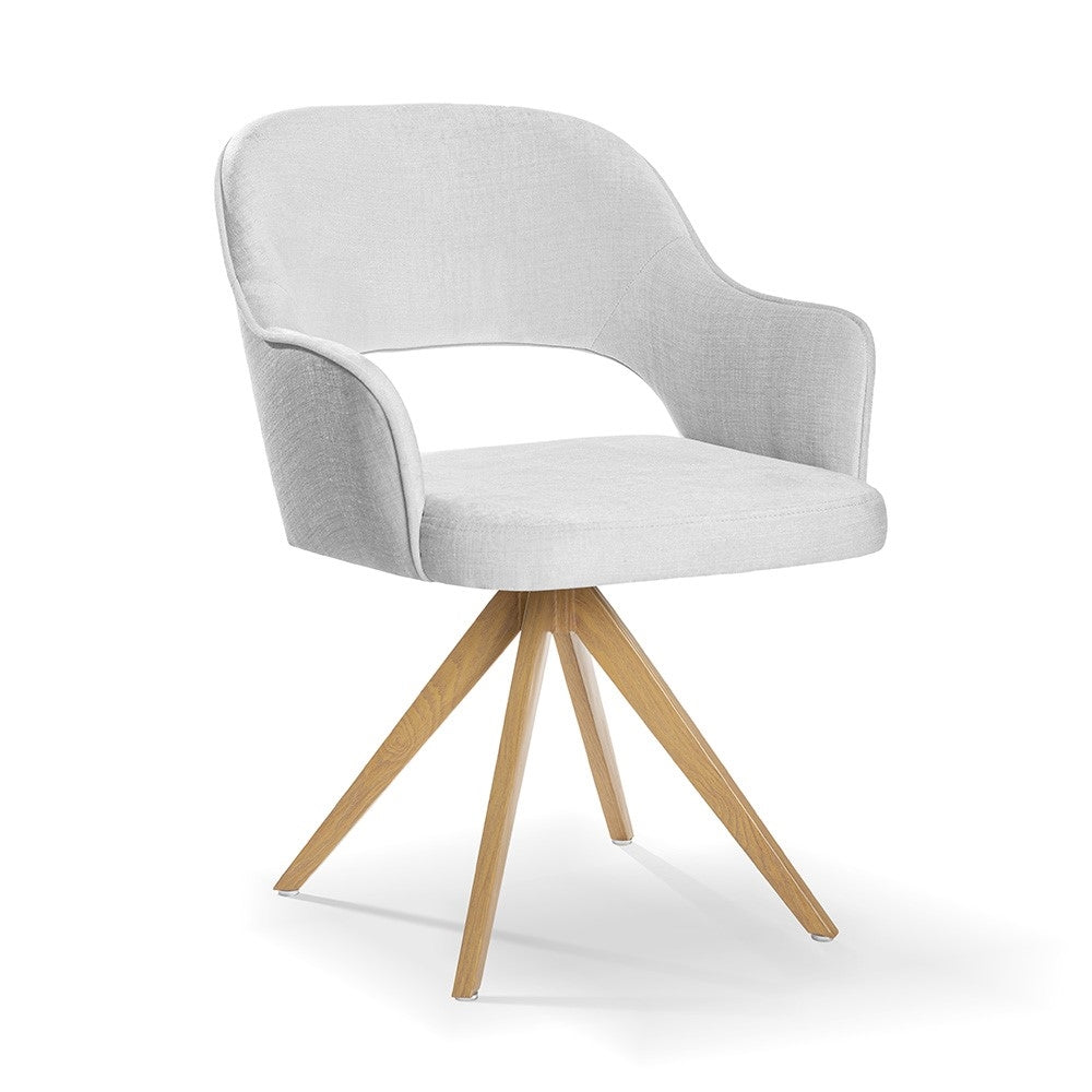 Design Stoel - Lio Chair - Light Wood Legs